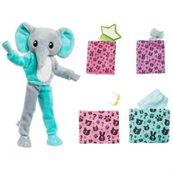 Barbie Cutie Reveal - Dukke med Elefant Kostume surprise
