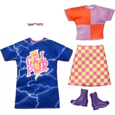 Barbie - Tøjpakke (Top, Shorts, Trøje, Solbriller og Sko)
