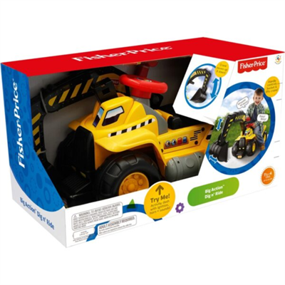 Fisher Price - Big Action Dig \'N Ride