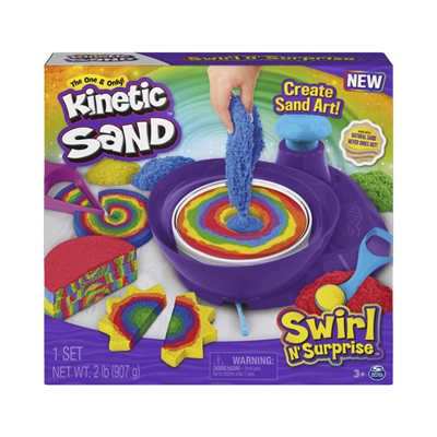 Kinetic Sand - Swirl N\' Surprise 