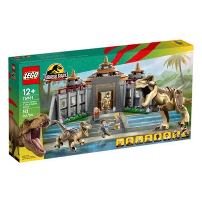 LEGO Jurassic World - Besøgscenter T.Rex- og raptor-angreb