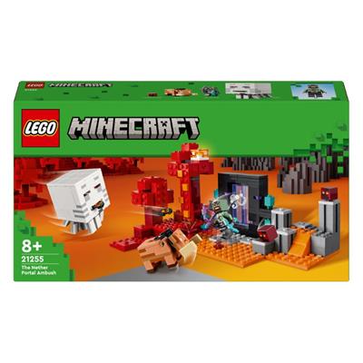 Lego Minecraft - Baghold Ved Nether Portalen