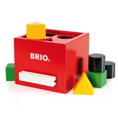 BRIO rød puttekasse