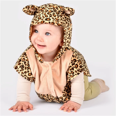 Udklædnings Kappe: Leopard(86-110)