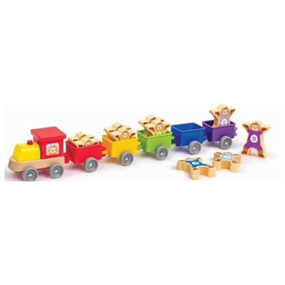 Hape - Monkey Number Train