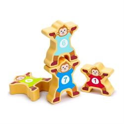 Hape - Monkey Number Train produkt