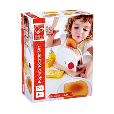 Hape - Pop-Up Toaster Set