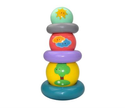 Happy Baby - Stacked Ball Tower