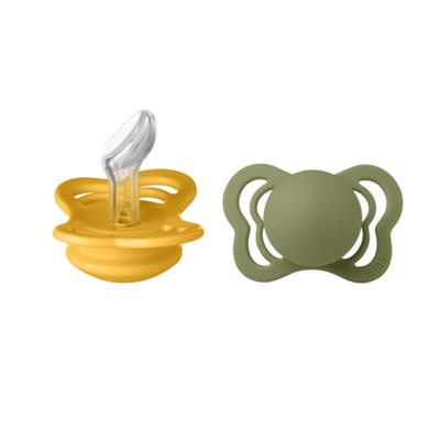 BIBS Couture - 2-pack Honey Bee & Olive (str. 1)