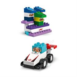 LEGO Duplo - F1-Teams Med Racerbiler Og Kørere figurer