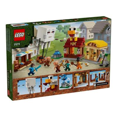 LEGO Minecraft - Ghast Ballonens Angreb På Landsbyen