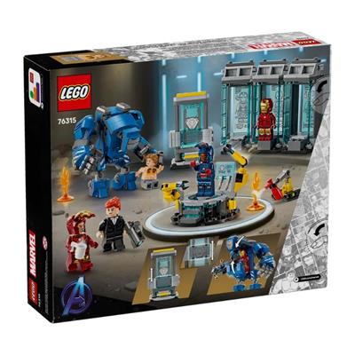 LEGO Marvel - Iron Mans Laboratorium Dragtgalleriet