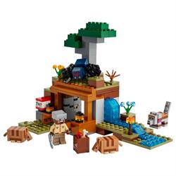 LEGO Minecraft - Bæltedyrs Mineekspeditionen model