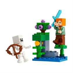 LEGO Minecraft - Kampen I Den Frodig Hule model
