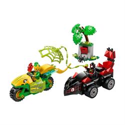 LEGO Marvel - Spin Og Electroc Jagt I Dinokøretøjer model