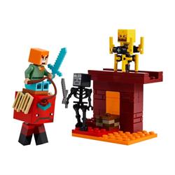 LEGO Minecraft - Nether-lavakampen model
