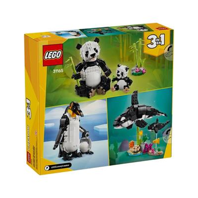 LEGO Ceator 3 - i - 1 - Vilde Dyr Pandafamilie 
