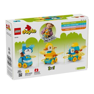 LEGO Duplo - 3-i-1 Dyr På Hjul