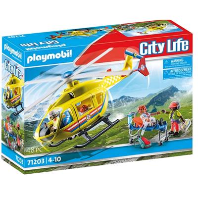 Playmobil City Life - Redningshelokopter