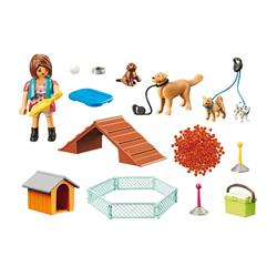 Playmobil City Life - Gavesæt "hundetræner" indhold