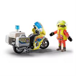 Playmobil City Life - Lægemotorcykel med Blinklys indhold
