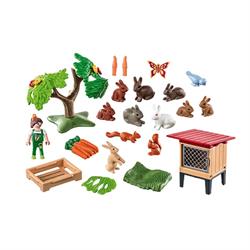 Playmobil Country - Kaninbur indhold