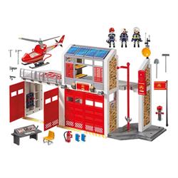 Playmobil City Action - Stor Brandstation indhold