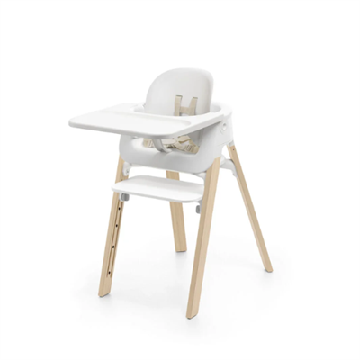 Stokke Steps Højstol Bundle, Black/Warm Brown