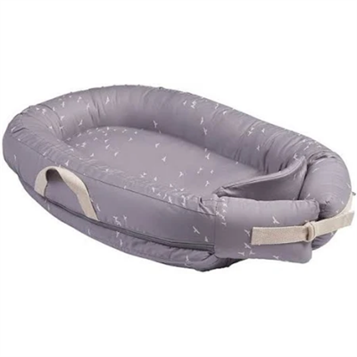 Voksi - Babynest Premium (Stone Grey, Flying)