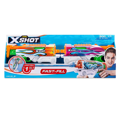X-shot Skins - Fast Fill Hyperload Vandpistol (500 ml)