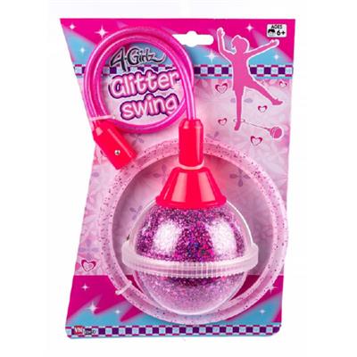 4-Girlz - Ankel svingbold (Pink/Glitter)