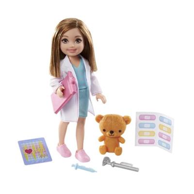 Barbie - Chelsea dukke (Læge)