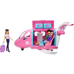 Barbie - Dream Flyvemaskine med Pilot Dukke indhold