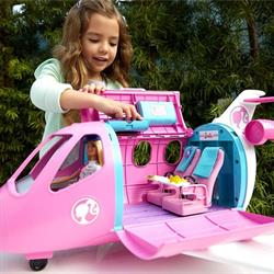 Barbie - Dream Flyvemaskine med Pilot Dukke fly