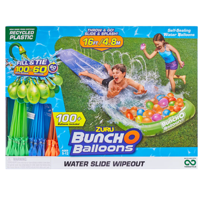 Bunch O Ballons - Glidebane m. 100 vandballoner