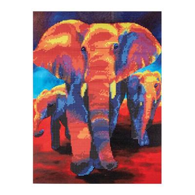 Diamond Painting 40x50 Elefant