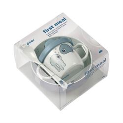 done-by-deer-foerste-maaltid-skaal-ske-tudekop-blaa-indpakning