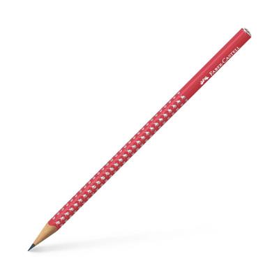 Faber Castell -  Sparkle Blyant (Glitter Candy Cane Red)