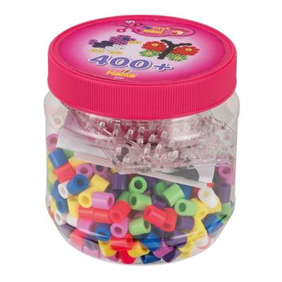 hama-maxi-perler-400stk-pink