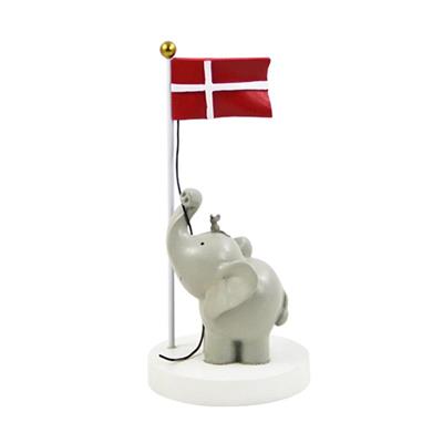 Kids By Friis - Elefant og Mus med Flag