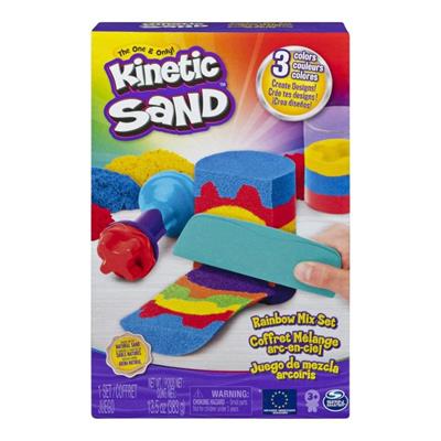 Kinetic Sand - Rainbow Mix Sæt