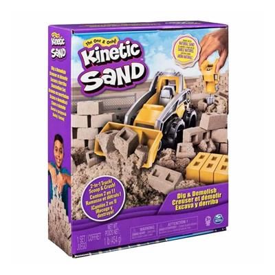 Kinetic Sand - Entreprenørsæt