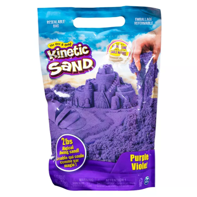 Kinetic Sand - Pose med 907 g (Lilla)
