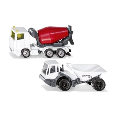legetoejs-hvid-og-roed-lastbil-med-cementblander-hvid-lastbil-med-lad