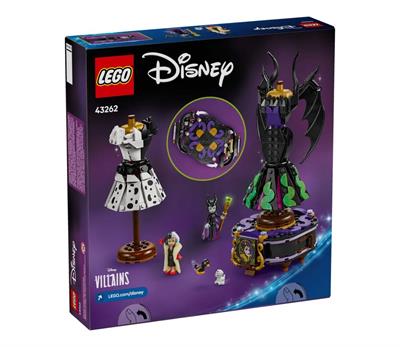 LEGO Disney - Maleficents Og Cruella De Vils Kjoler