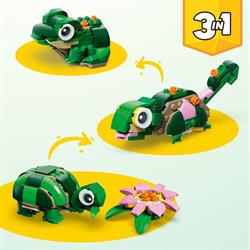 LEGO Creator 3-i-1 - Skildpadde med Åkande indhold