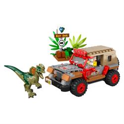LEGO Jurassic World - Dilophosaurus Baghold indhold