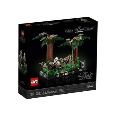 LEGO Star Wars - Diorama Med Speederjagt På Endor