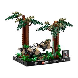 LEGO Star Wars - Diorama Med Speederjagt På Endor model