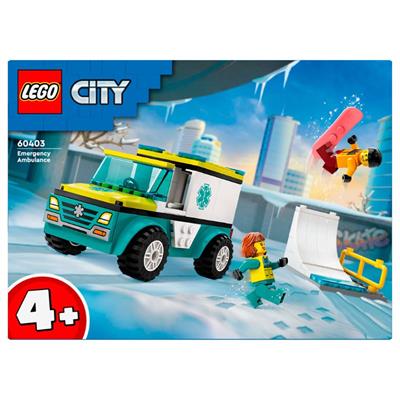 LEGO City - Ambulance Og Snowboarder